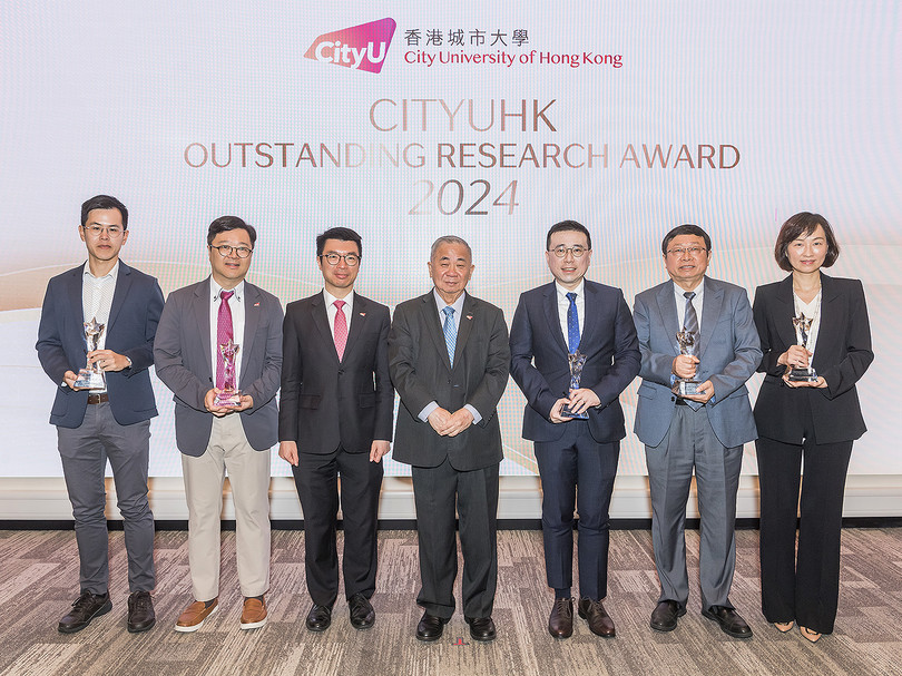 Five outstanding scholars receive CityUHK Outstanding Research Awards