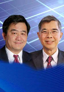 Professor Alex Jen Kwan-yue and Professor Pan Chin