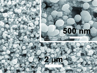 Nanostructured Ag electrode