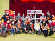 News Student residents at CityU celebrate New Year with President