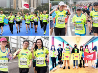 President Kuo leads CityU marathon team for 13th consecutive race