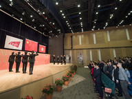 Flag-raising ceremony