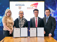 CityUHK is committed to driving global digital health innovation; strengthening ties with the University of Waterloo on research initiatives