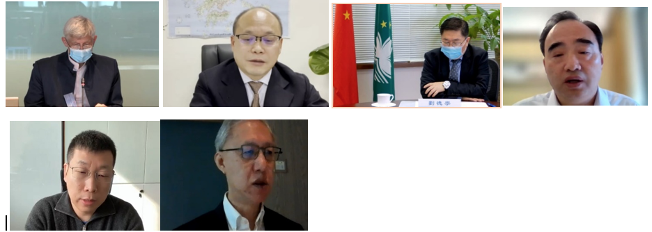 Frist Row from Left to Right: Prof. Christian WAGNER, Mr. LIU Chunhua Mr. LIU Dexue, Prof. HUANG Jin Second Row: Dr. SI Xiao, Prof. TAN Cheng Han
