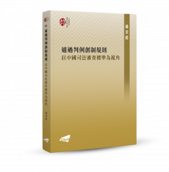 Creation of Rules by Cases: From the Perspective of Judicial Review Standard in China