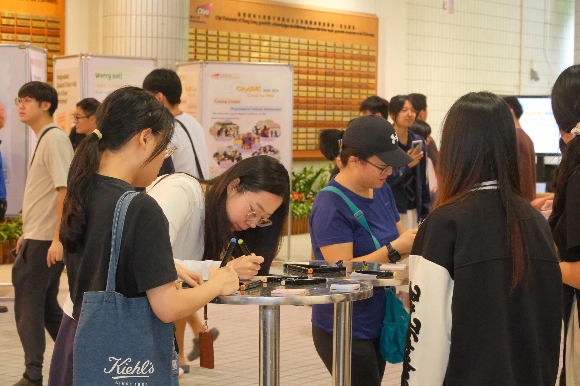 The officiating and honorable guests, Caring League and staff from Counselling Service attended the CityUHK Cares for YOU 2024-2025 opening ceremony.